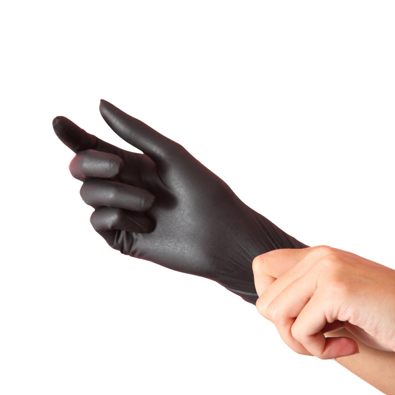 Black Nitrile Gloves - Exam Grade, Powder Free (5 Mil) 1,000 Gloves